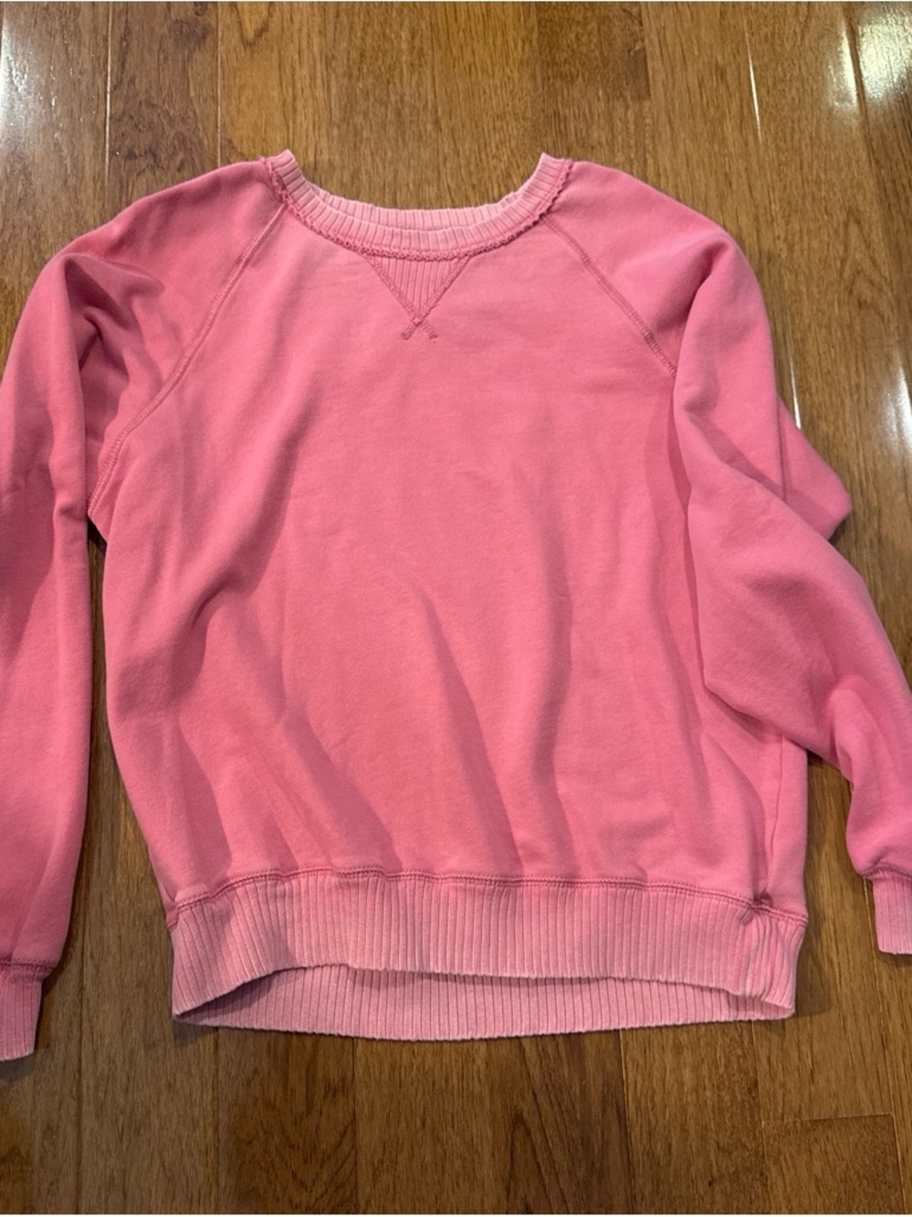 American Eagle Outfitters Pink Crewneck Sweatshirt